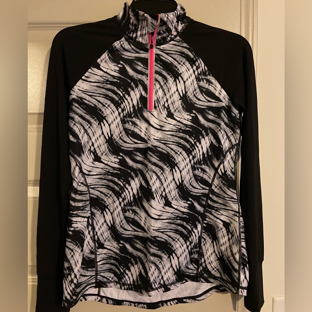 Ideology black and white jacket